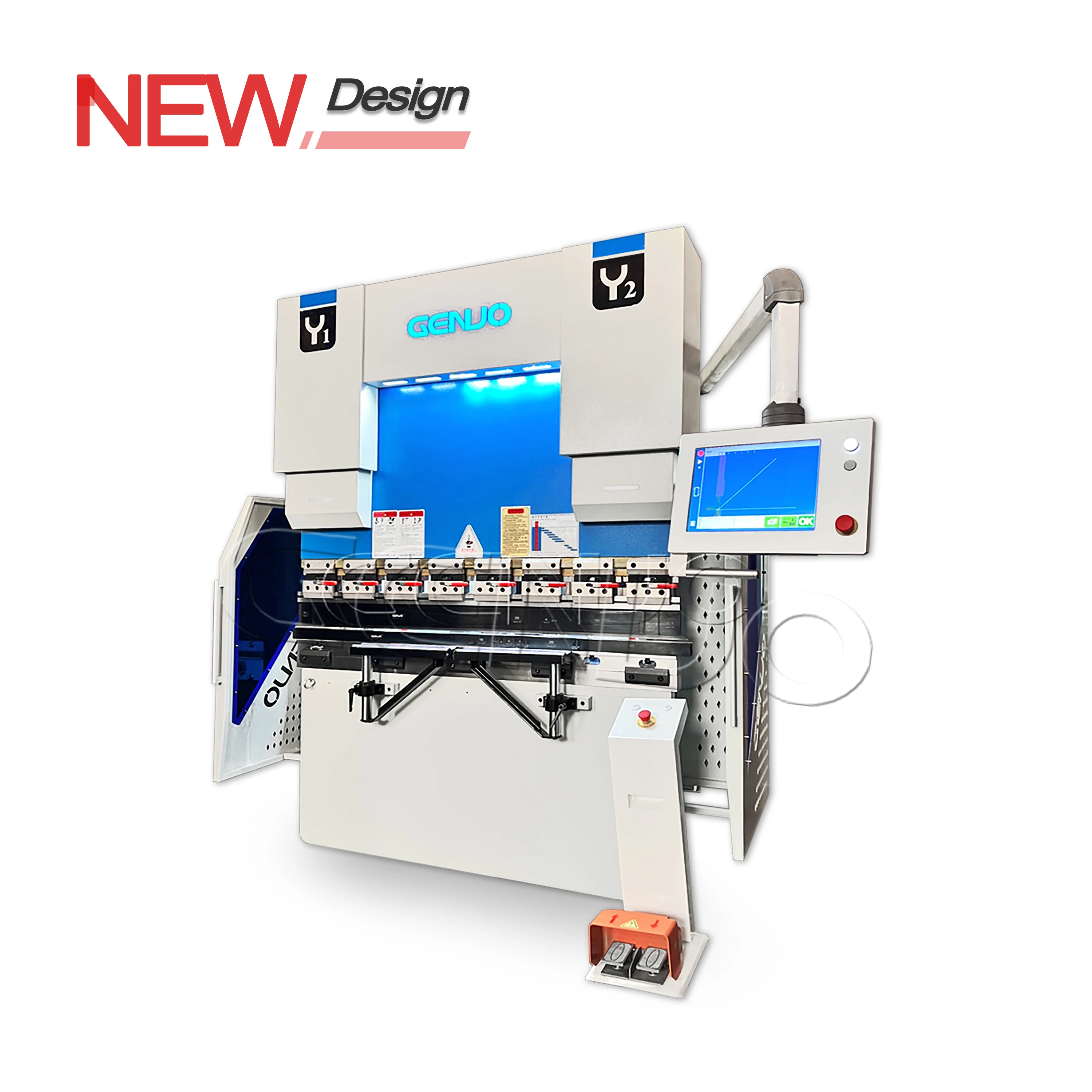 Hydraulic Press Brake Machine WC67K 63T HARSLE Press, Press Brake E21 DA41T Servo Marketing Copper Metal Steel Key