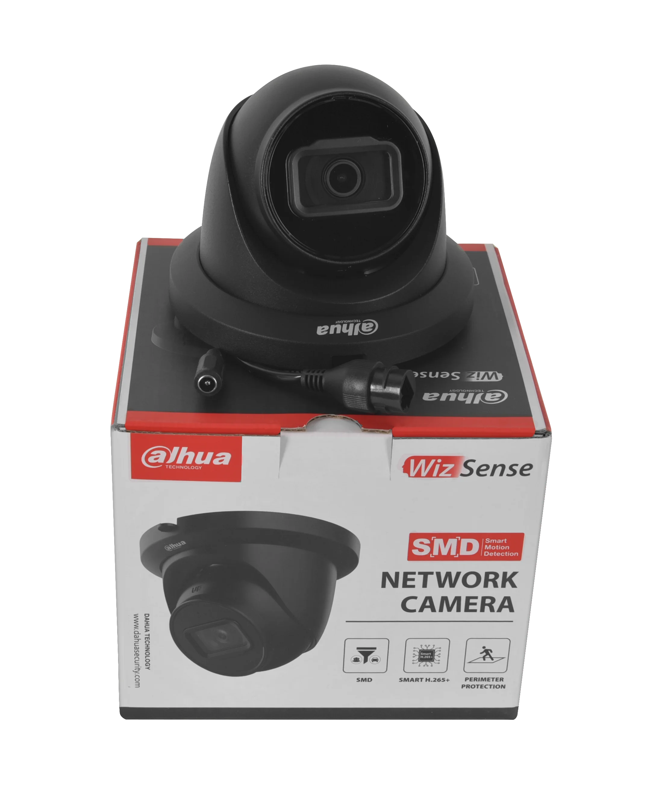 Imagem -02 - Dahua-câmera de Rede Wizsense Original 8mp Câmera ip 4k Ipc-hdw2841tm-s Microfone Embutido Ip67 Detecção de Movimento ir Globo Ocular Focal Fixo Câmera de Rede