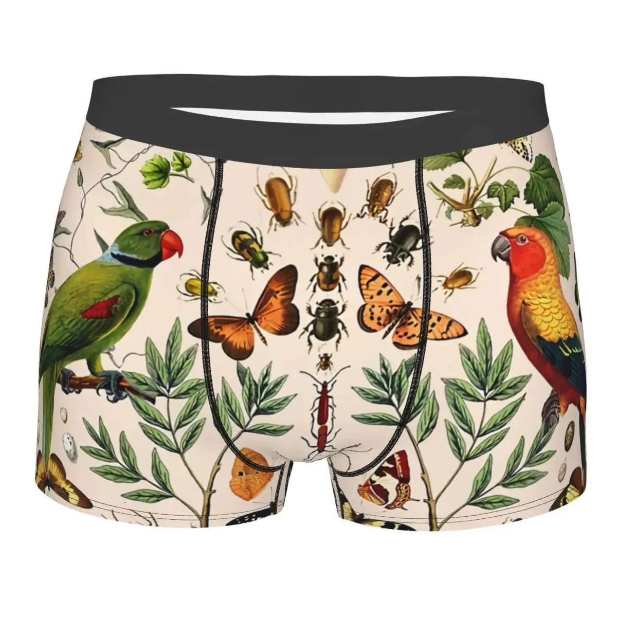 Biology Nature Art Man's Boxer Briefs Highly Breathable Underpants Top Quality Print Shorts Birthday Gifts