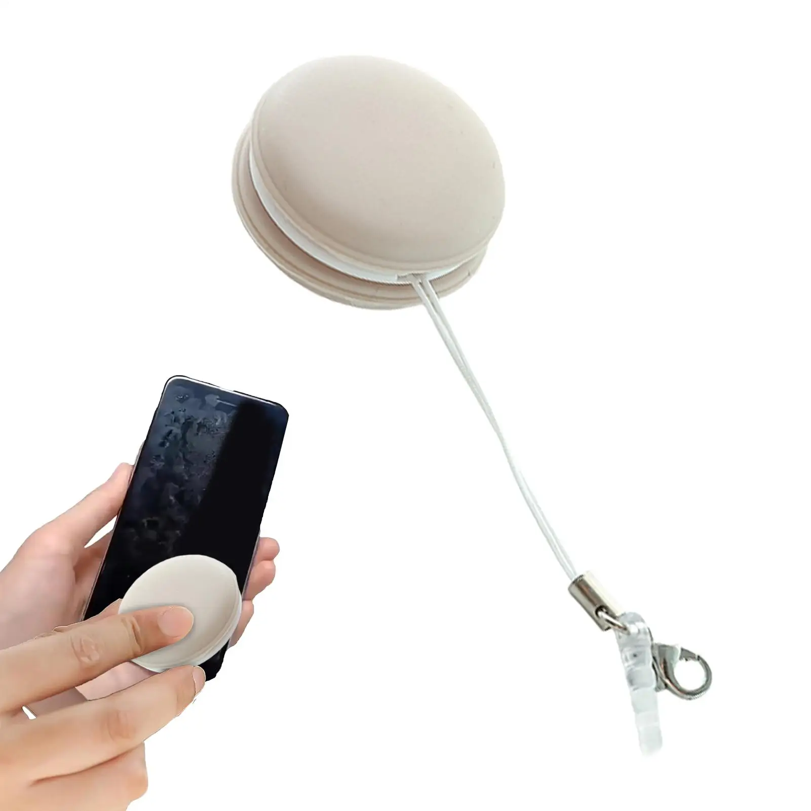 Cell Phone Screen Cleaner Glass Cleaning Pendant Phone Wipe Cleaning Ball Brush For Computer Keyboard Monitor Camera