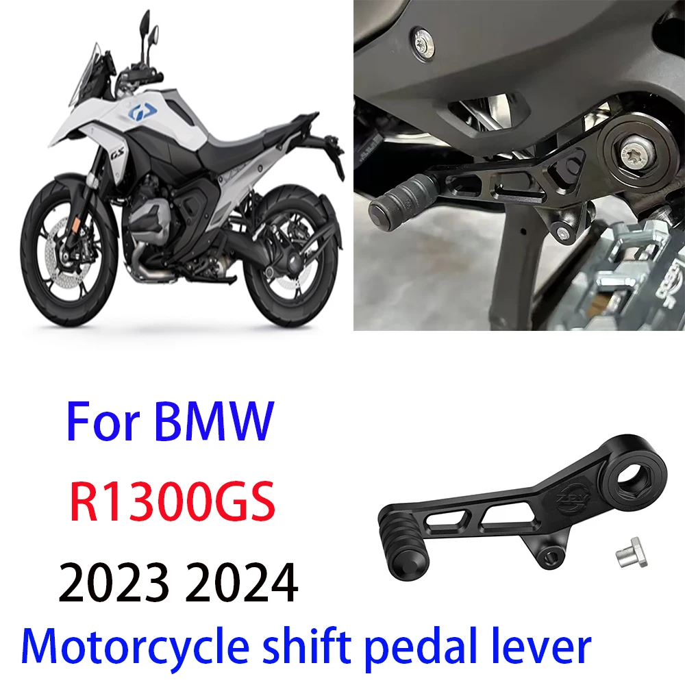 

Подходит для BMW R1300GS 2023 2024, детали для установки рычага переключения передач, аксессуары для мотоциклов, алюминиевый рычаг переключения передач, рычаг педали переключения передач