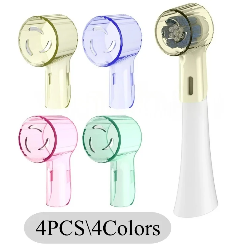 2-8 Stuks Kleuren Tandenborstel Stofdicht Covers Caps Compatibel met Braun Oral B & iO Serie Elektrische Tandenborstel hoofd Protector