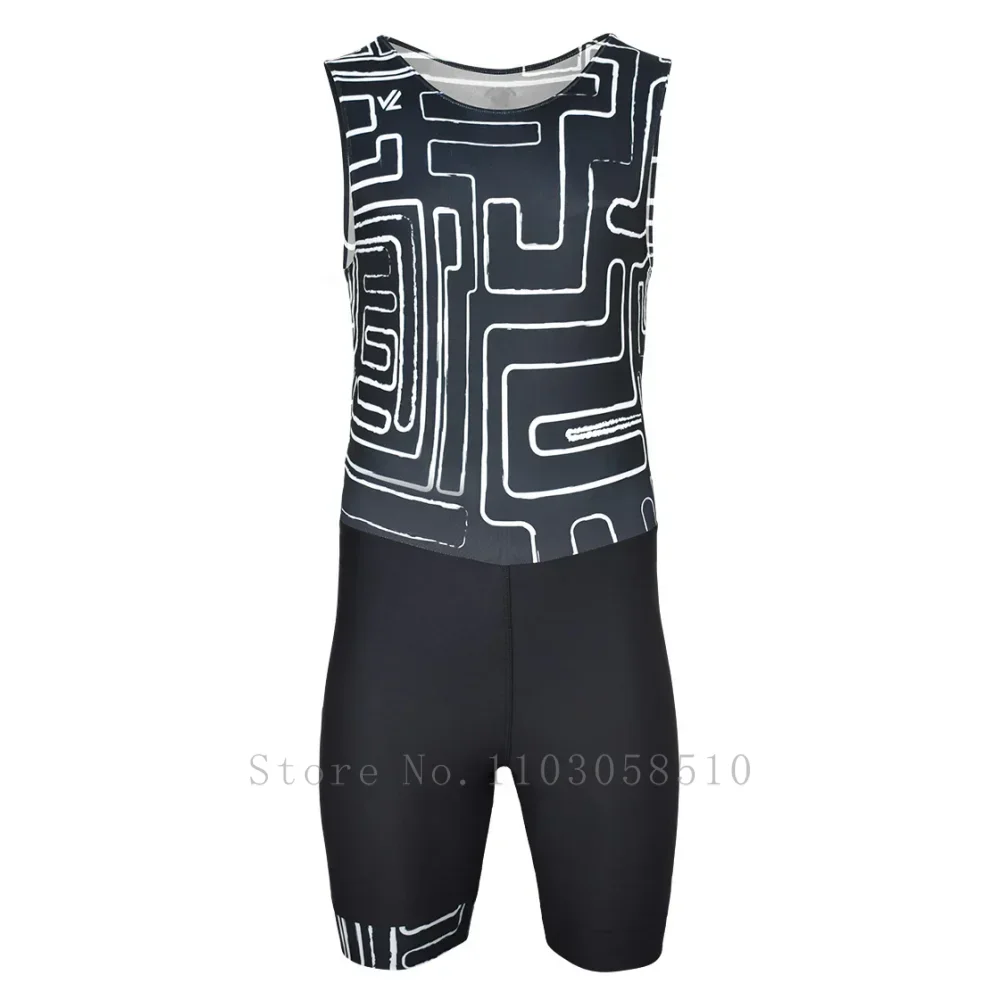 JL Men's Top Gun Unisuit Wrestling Triathlon Weightlifting swimming Tights Paddling Skinsuit rowing racing and training garment