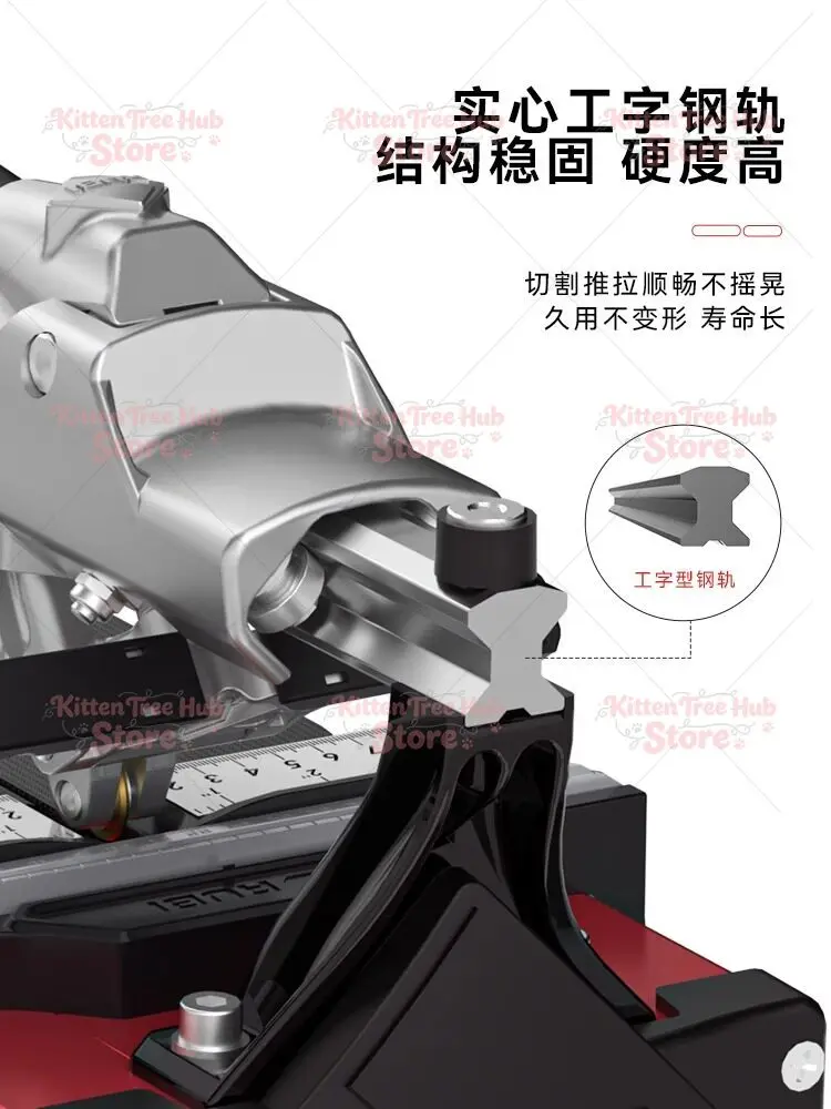 Aluminum Alloy High Precision Manual Push Tile Cutter Professional Floor Tile Cutting Hand Tool