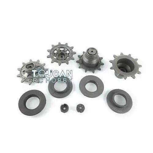 

HENG LONG 1/16 German Leopard2A6 RC Tank 3889 Metal Sprockets Driving Wheels TH00429-SMT4