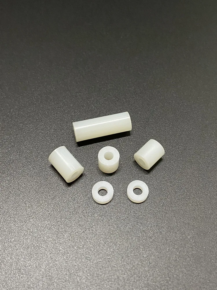 Plastic Fastener Washer 3mm Inner Diameter Cylindrical Isolation Column Spacing Support Pad for Hardware And Engineering Use