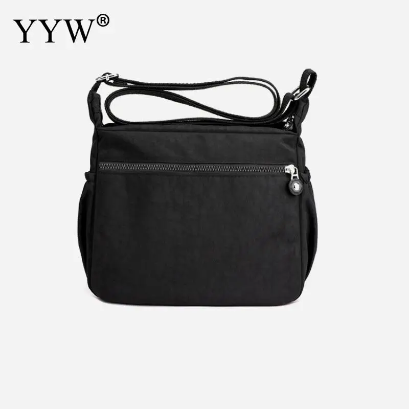 Multi-Pocket Casual Crossbody Bag For Women, Nylon Waterproof Adjustable Strap Travel Messenger Bags Shoulder Bags And Purses