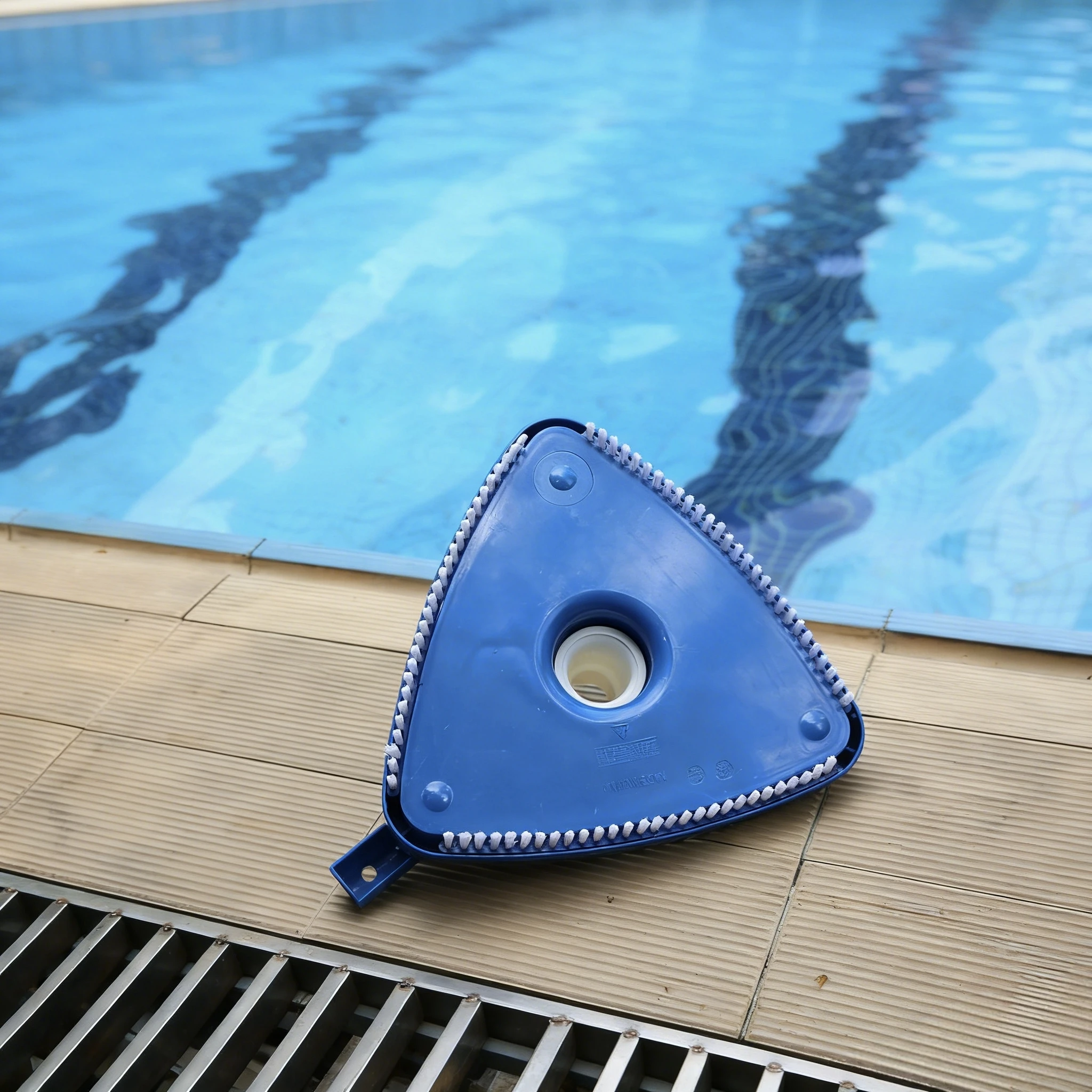 Triangular Vinyl Pool Vacuum Head, Weighted Swimming Pool Vacuums for Above Ground & Inground Pools