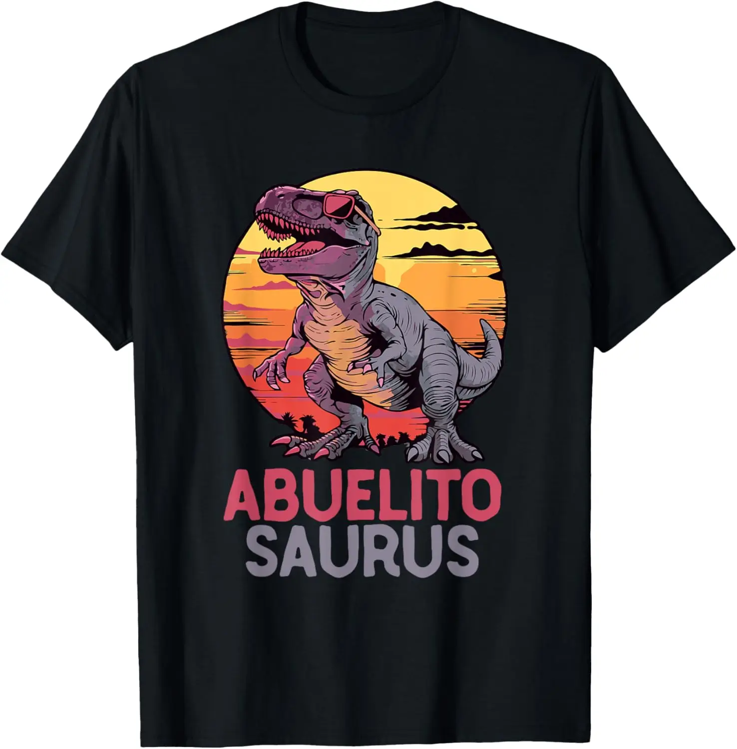 

AbuelitoSaurus Dino Dinosaur Abuelito-Saurus T-Rex Trex T-Shirt Anime Clothes Streetwear Mens T Shirts Graphic Camisas Oversized