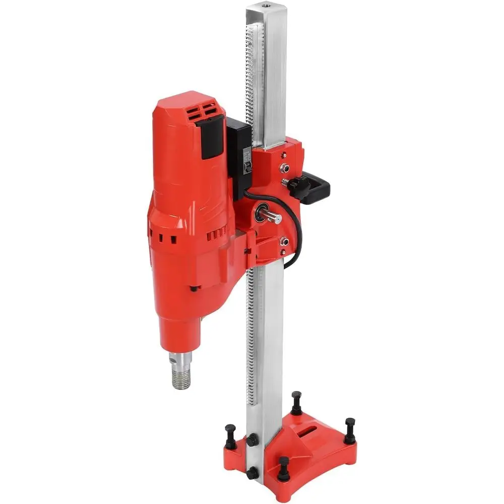 

10 Wet Diamond Core Drill for Concrete with Stand, 4250W, 500RPM