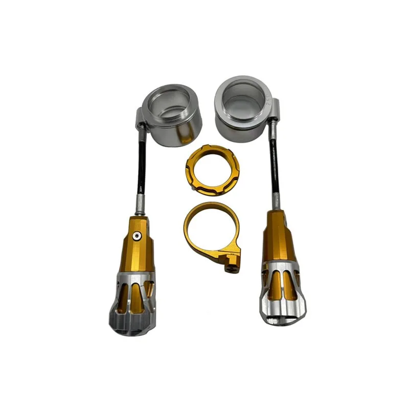 

Suitable for Honda Yamaha motorcycle shock absorber, height adjuster CNC modified motorcycle rear shock spring adjustment