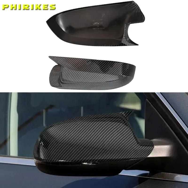 

Car Rearview Side Mirror Cover Wing Cap Exterior Door Rear View Case Trim For Audi A3 8P A4 A5 B8.5 A6L A8L RS6 S8 Q3 S5 RS3