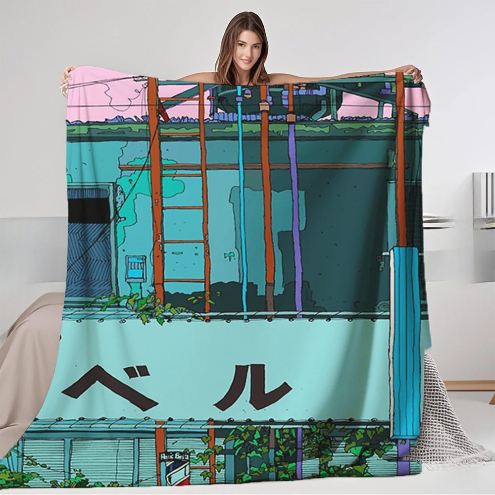 

Nice Tokyo Barber Shop Blanket blankets, cobijas, Ditto, Ethnic, Cozy blanket, Blankets for children