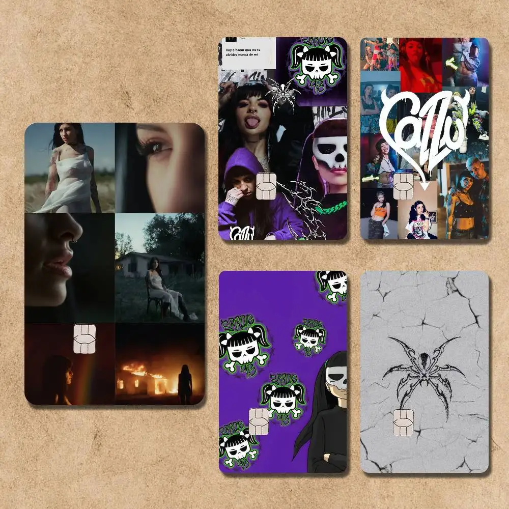 

c-Cazzu Error 93 Singer Card Stickers Credit Visa Debit Bank Charge Card Bus Metro Waterproof Sticker Decal Decoration