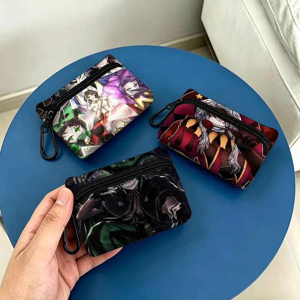 T-The Freak Circus Wear-resistant Oxford Cloth Coin Purse Portable Backpack Hanging Card Storage Bag