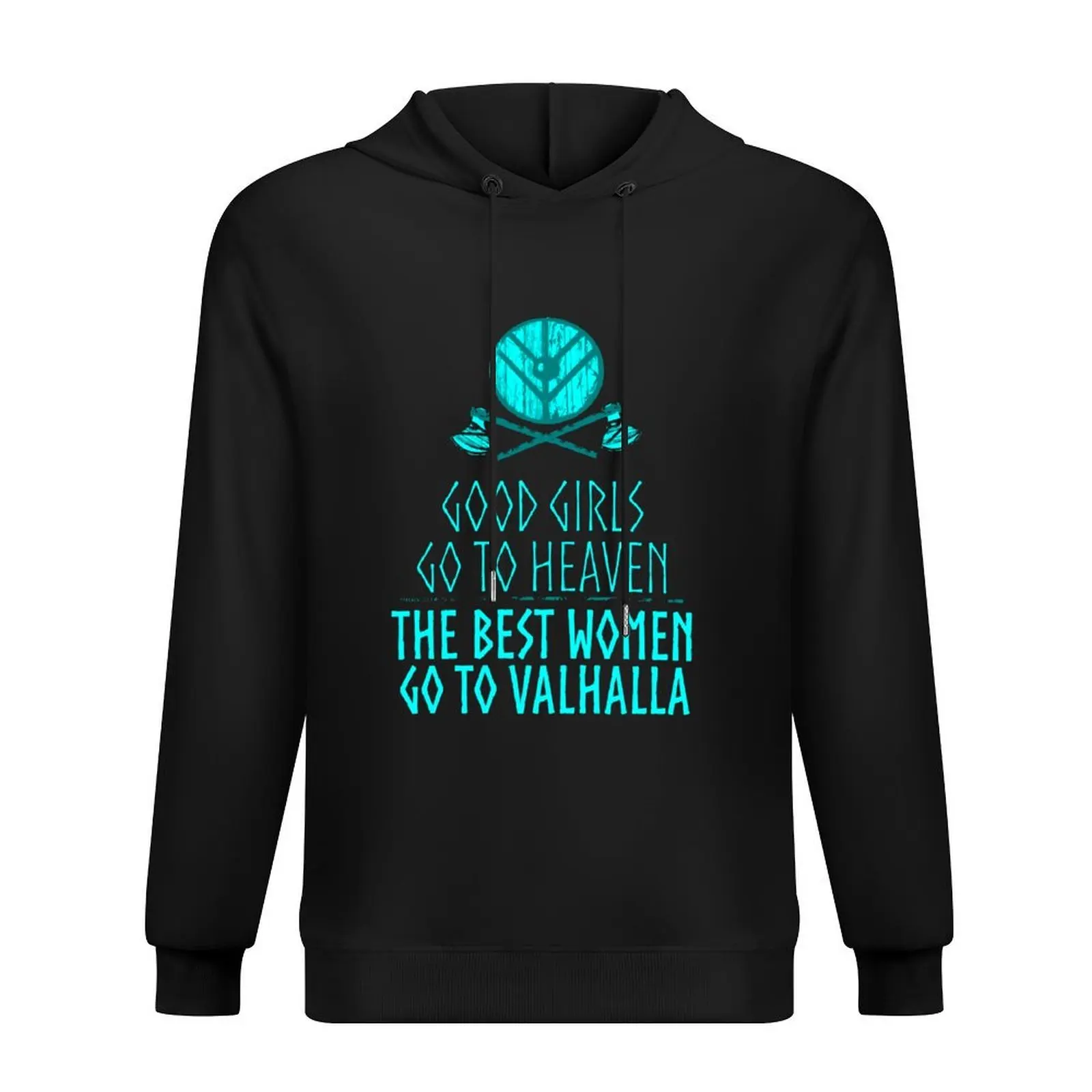 

good girls go to heaven, the best women go to valhalla Hoodie anime clothing men's clothes hoodie streetwear