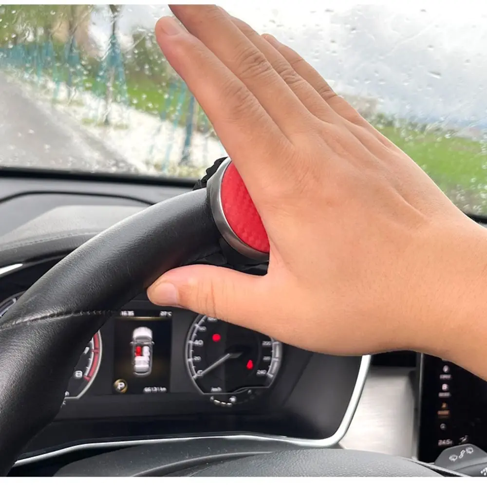 

Universal Fit Steering Wheel Knob Ergonomic Design Durable Material Power Steering Aid Stable Grip Wear-Resistant