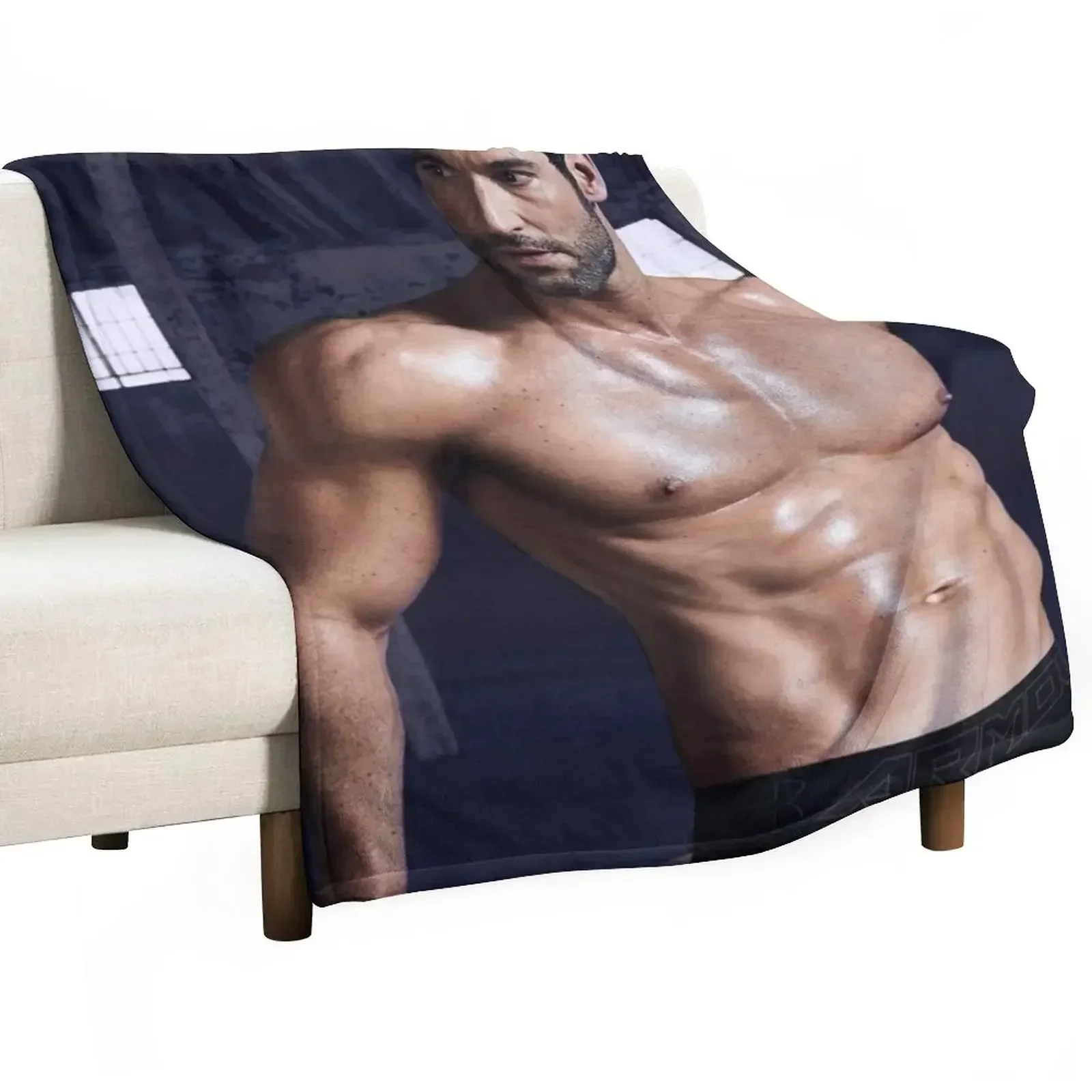 Tom Ellis Throw Blanket For Decorative Sofa Blankets For Sofas Soft Plush Plaid Blankets