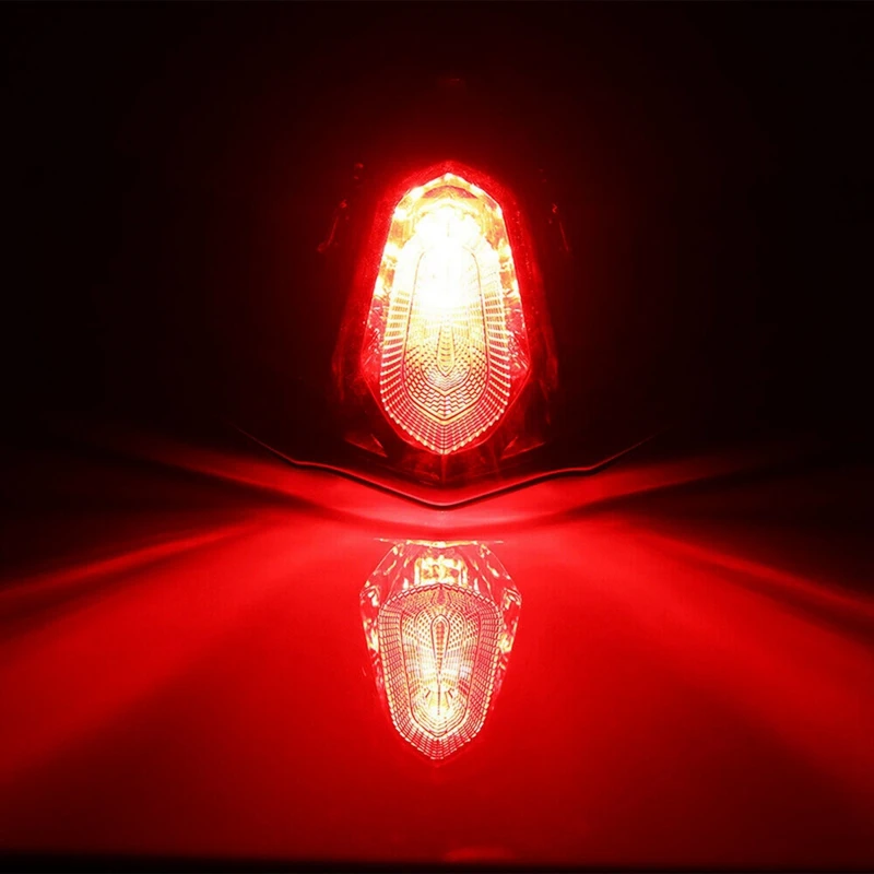 Motorcycle Rear Tail Brake Lamp Rear Tailight Shell Protector Cover For Yamaha TMAX560 2020 2021