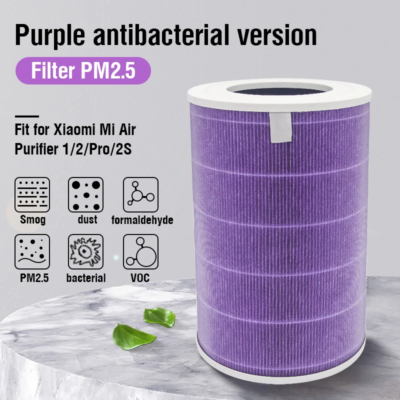 Reemplazo de filtro purificador de aire para Xiaomi Mi Mijia modelos 1 2 2s 3 3H Pro sin accesorios de versión de filtro de carbono