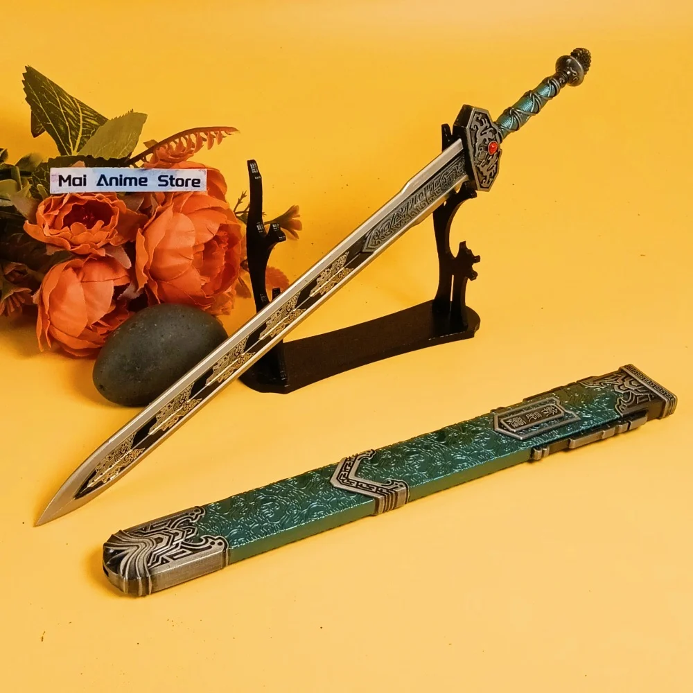 11.6inch Metal Naraka Bladepoint Katana Real Katana Damascus Sword Original Samurai Sabre Anime Steel Sword Unsharp Toy Gift