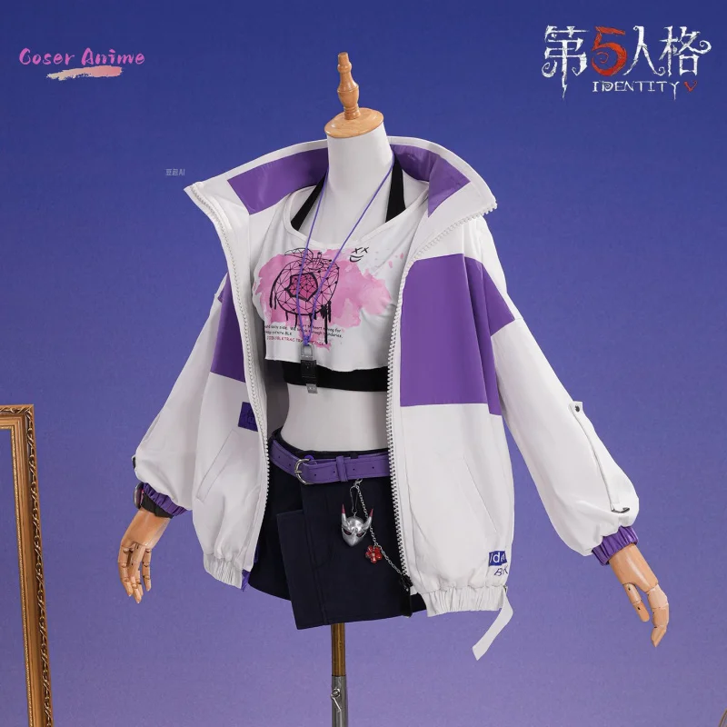 

‌BLK.Mechanic Cosplay Game Identity Ⅴ Tracy Reznik Uniform Halloween Carnival Party Christmas Play Role Clothes Clothing