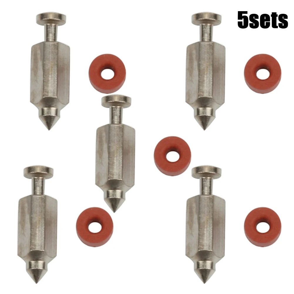 5pcs Float Valve Needle And Seat Valve Carburetor Kit For BRIGGS & STRATTON 398188 83412 90700 99700