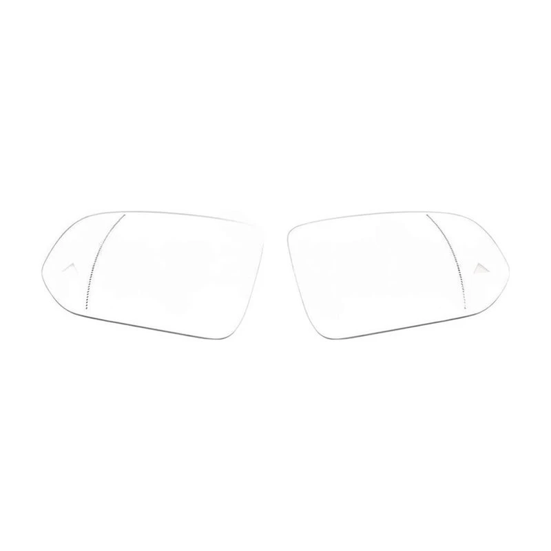 A91D 1678102801 1678102901 1 Pair Blind Spot Rear View Side Mirror Glass Lens For W167 X167 W463 2019-2022