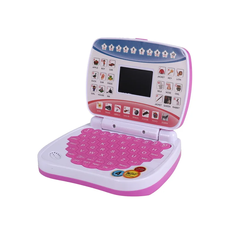 Electronic Preschool Language Educação Brinquedos, computador portátil, máquina de aprendizagem, criança, criança, criança, presente