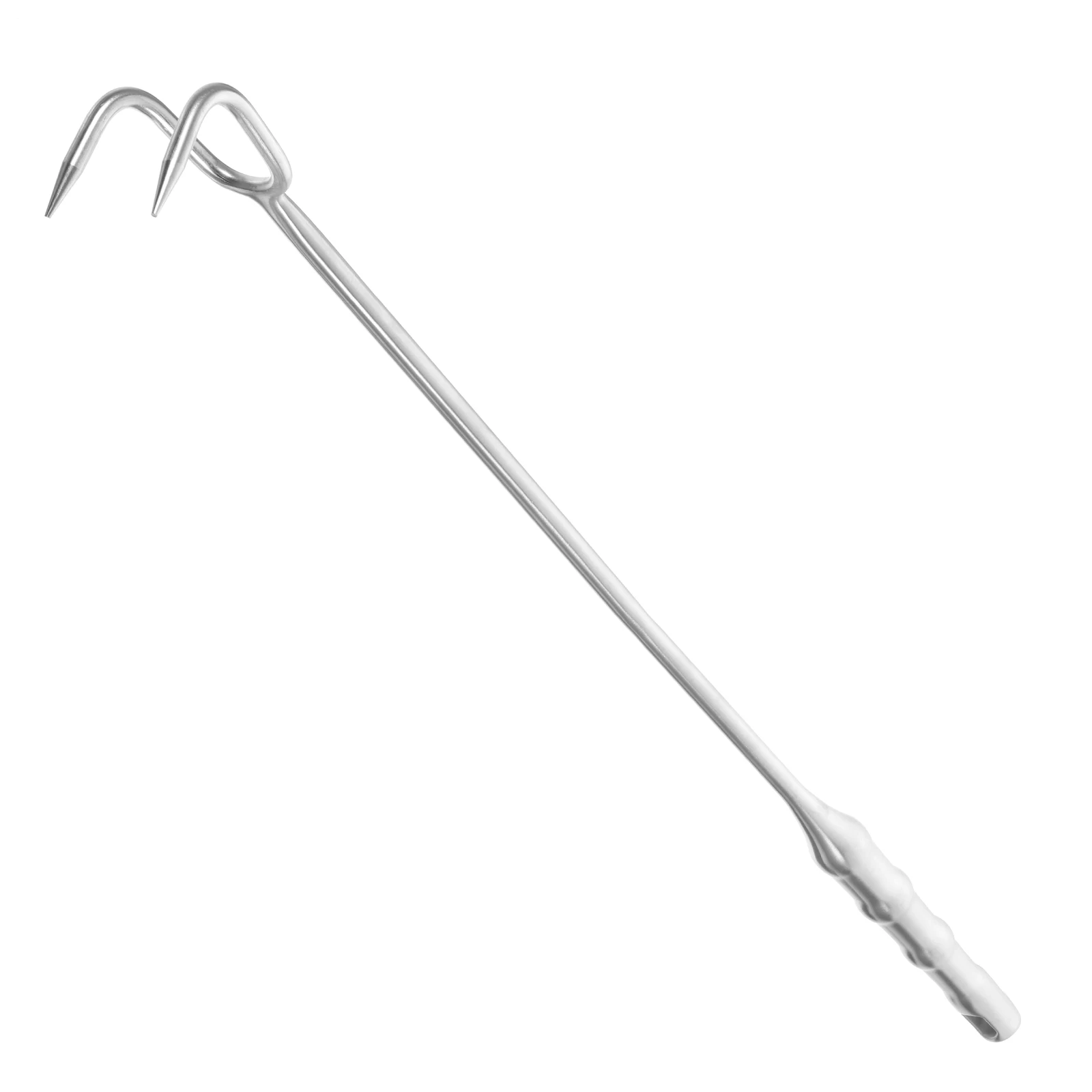 

Stainless Steel Meat Hook Turner Food Barbecue Accessory Kitchen Grappling H Flipper Hooks Portable Practical Tools