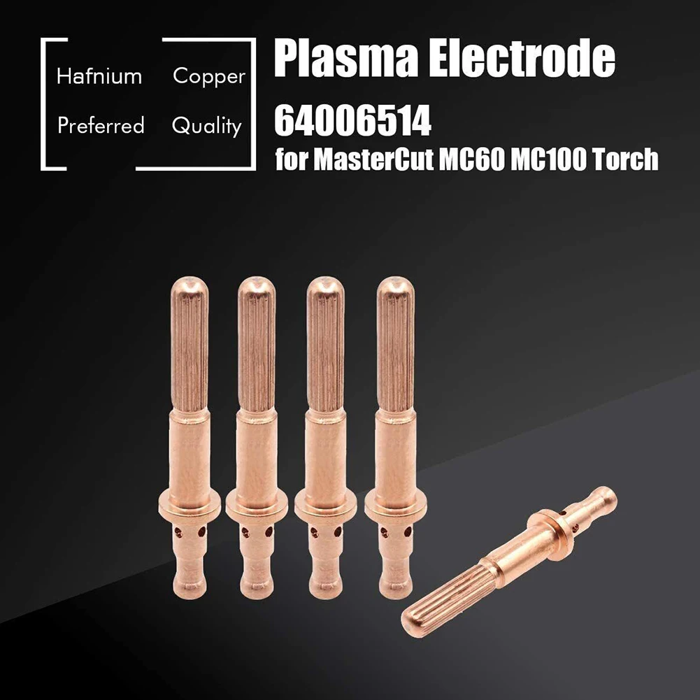 

Cutting Plasma Electrode For Radnor For MC60 MC100 Torches Plasma Cutter Plasma Cutting Head Torch Tip 60A 64006510 Practical