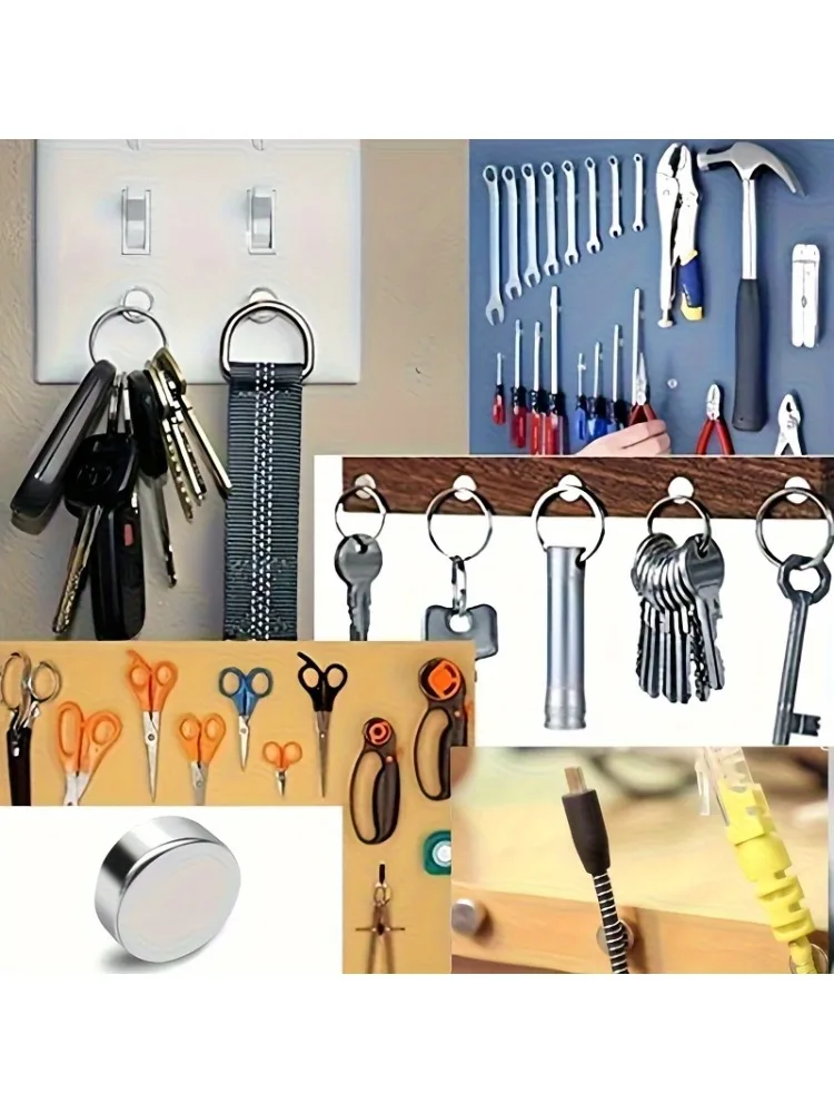 10x1/10x2/10x3mm Magnet, geeignet für Komponentenverbindungen, Halsketten- oder Taschenschnallen, Badezimmerzubehör, Whiteboard-Befestigung