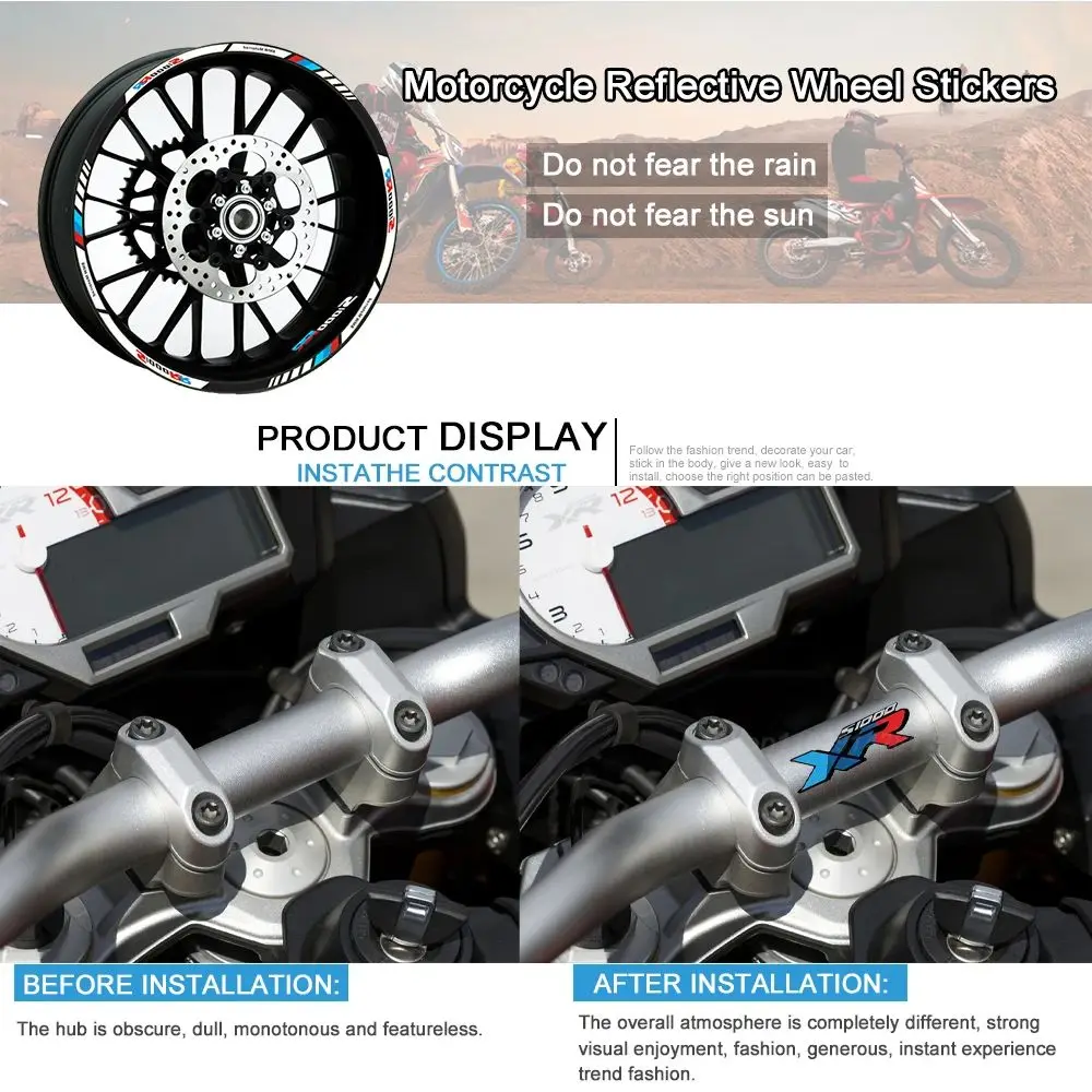 Motorcycle Sticker Waterproof Decal S 1000XR 2024 for BMW S1000XR S1000 1000 XR 2017 2018 2019 2020 2021 2022 2023 Accessories