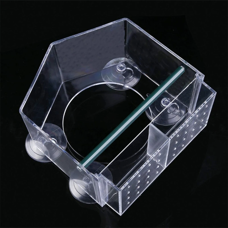 Clear Acrylic Bird Feeder with Strong Window Suction Cups Removable Seed Tray Large Outdoor Bird Feeder for Wild Birds Dropship