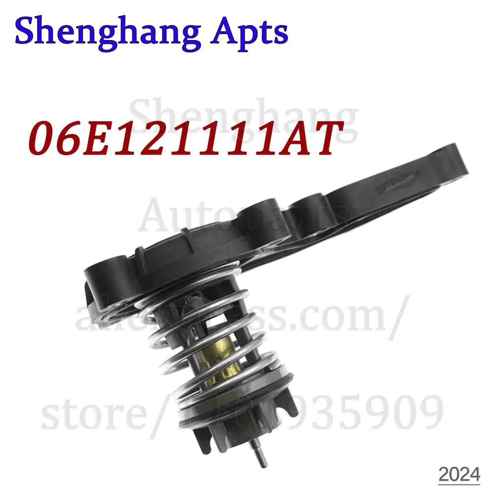 Coolant Thermostat For Audi A4 S4 B8 A5 S5 A6 C7 A7 A8L D4 Q7 3.0T 2015-2019 06E121111AT,06E121111AR,06E121111AS,06E121111AN