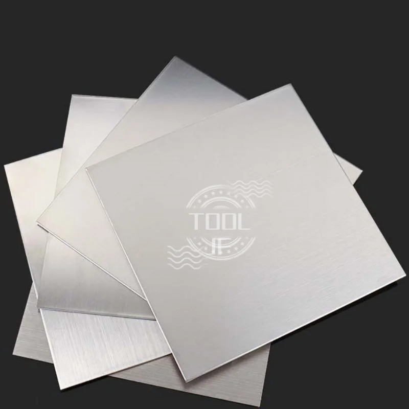 

316L Stainless Steel Sheet 0.1-1.5mm Thick 50x50 100x100 150x150mm Square Polished Metal Plate Laser cutting customization