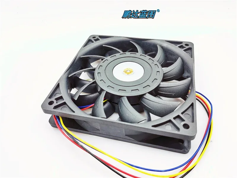 Pengda Blueprint 12025 Dual Ball Bearing PWM Temperature Control 12V 1.1A High Air Volume Pressurized 12CM Fan120*120*25MM