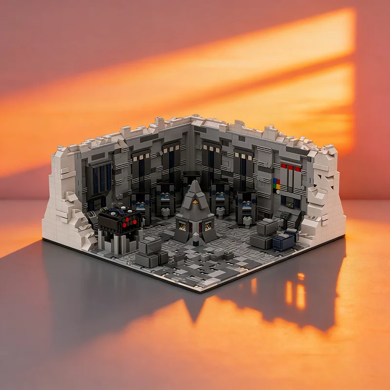 

3344pcs MOC Star Battle Echo Base P 3 Command Center Model Building Blocks Festival Gift Architecture Toys Idea Education Brick