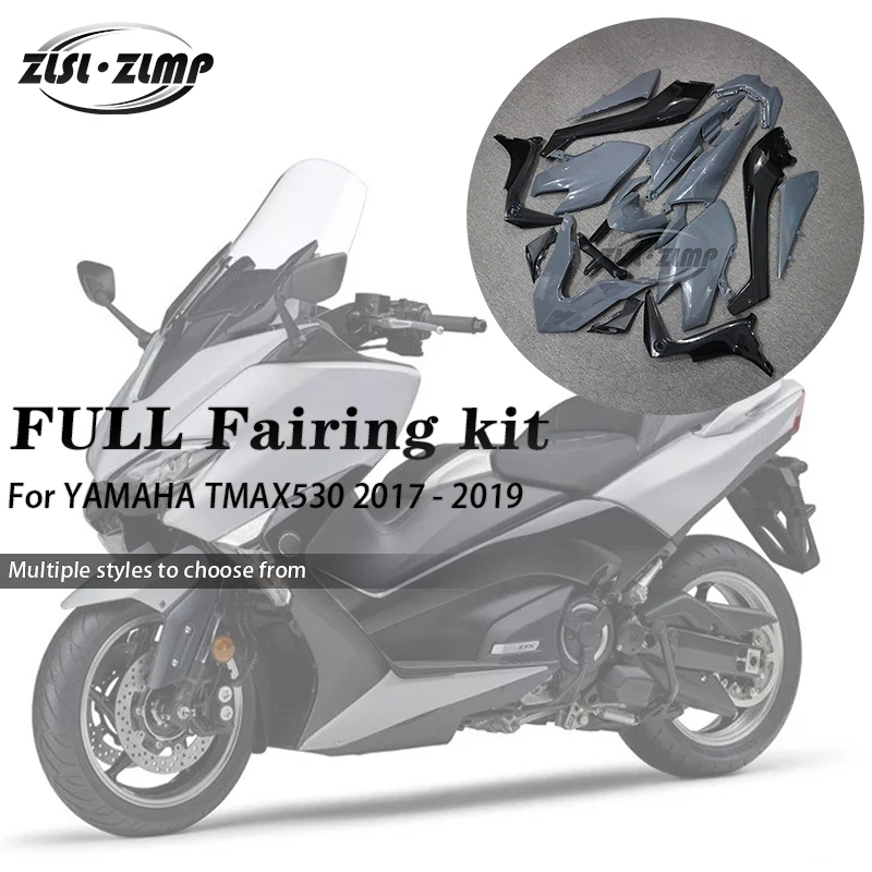 

For YAMAHA TMAX 530 TMAX-530 TMAX530 Tmax530 2017 2018 2019 Injection Bodywork New ABS Motorcycle Whole Fairings Kit Fit