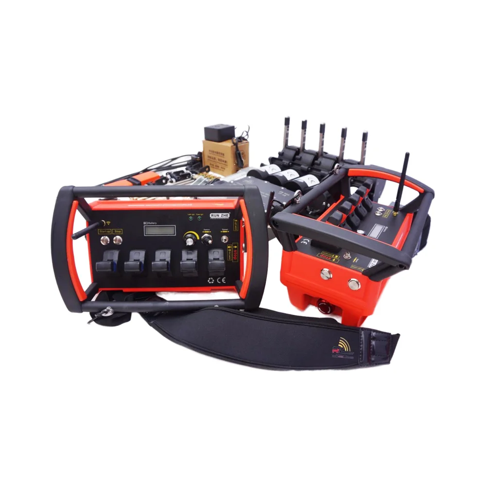 Proporções Bomba de concreto Caminhão Guindaste Kits de motor de controle remoto Fábrica profissional 4 Joysticks Levers Rockers Hidráulicos