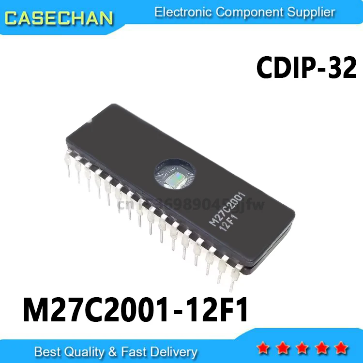 10PCS New and Original M27C2001-12F1 M27C2001  CDIP-32