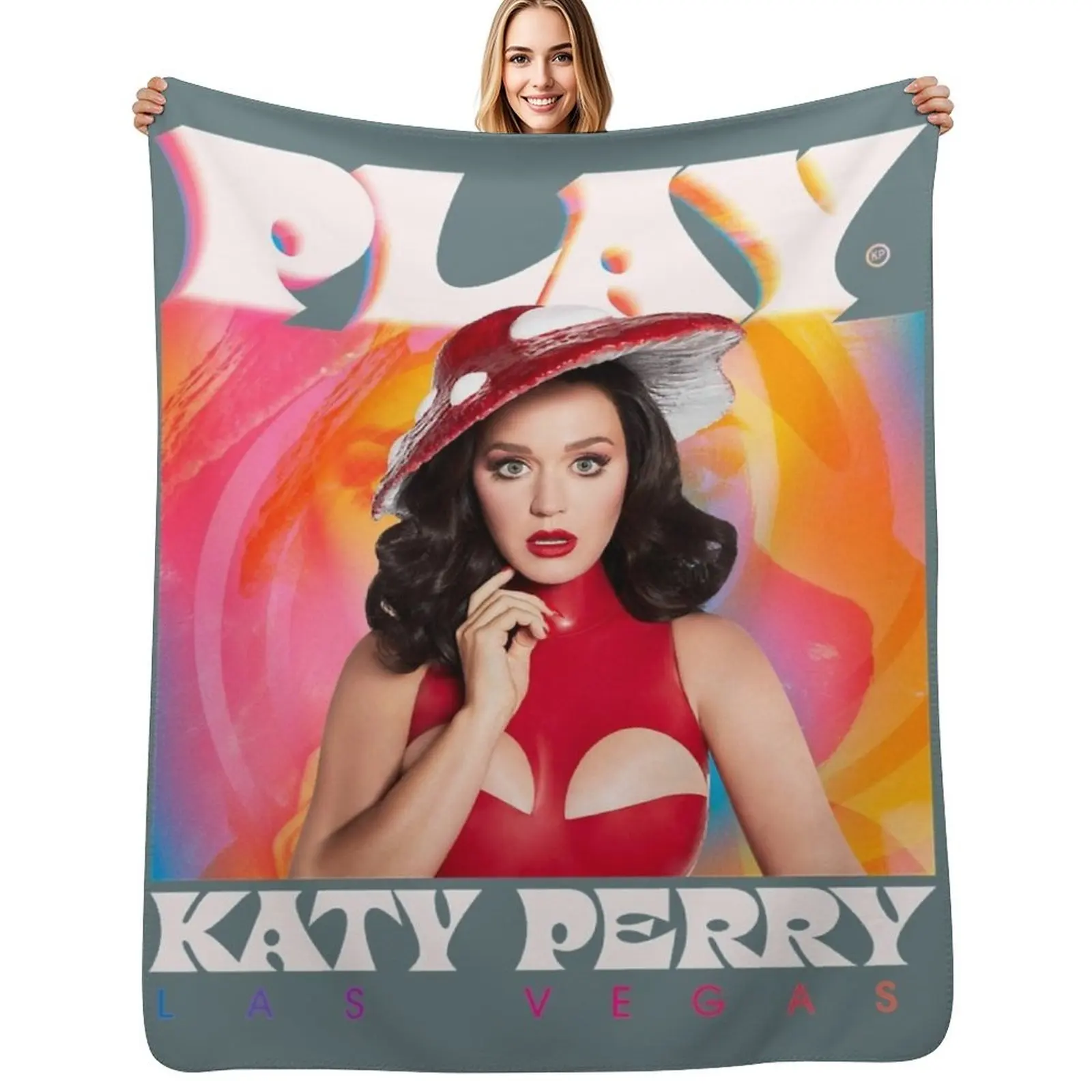 Manta Katy Perry Play Admat, Manta Suave y Antideslizante para el Hogar