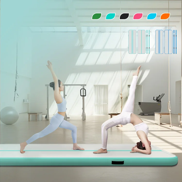 

Multifunctional Inflatable PVC 3m Waterproof Floor Mat for Gym Handstand, Backflip and Tumbling Training for Gym and Studio Use