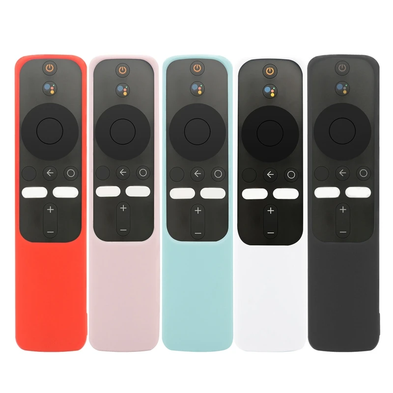 Silicone Remote Case for Mi 4K Remote Control Protective Cover Anti-drop All-inclusive Remote Protectors