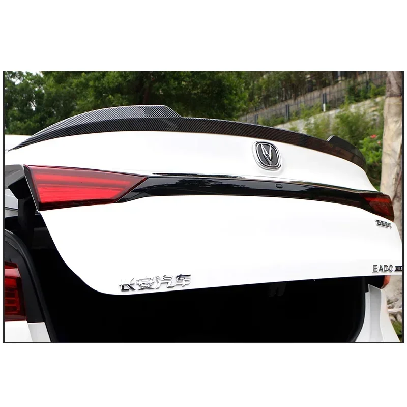 Rear Wing for Changan EADO Plus Spoiler 2020 to 2023 Carbon Paint Car Tail Fin Accessories