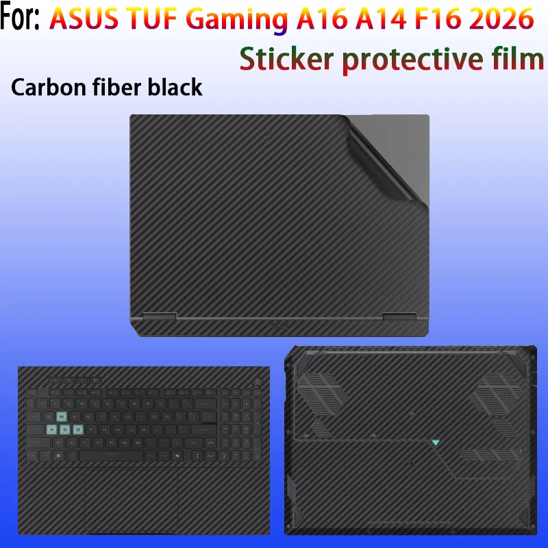 For ASUS TUF Gaming A18 FA808 Protective Film Sticker TUF Gaming F16 A16 A14 2026/2025 Laptop Shell Film Body Skin Film