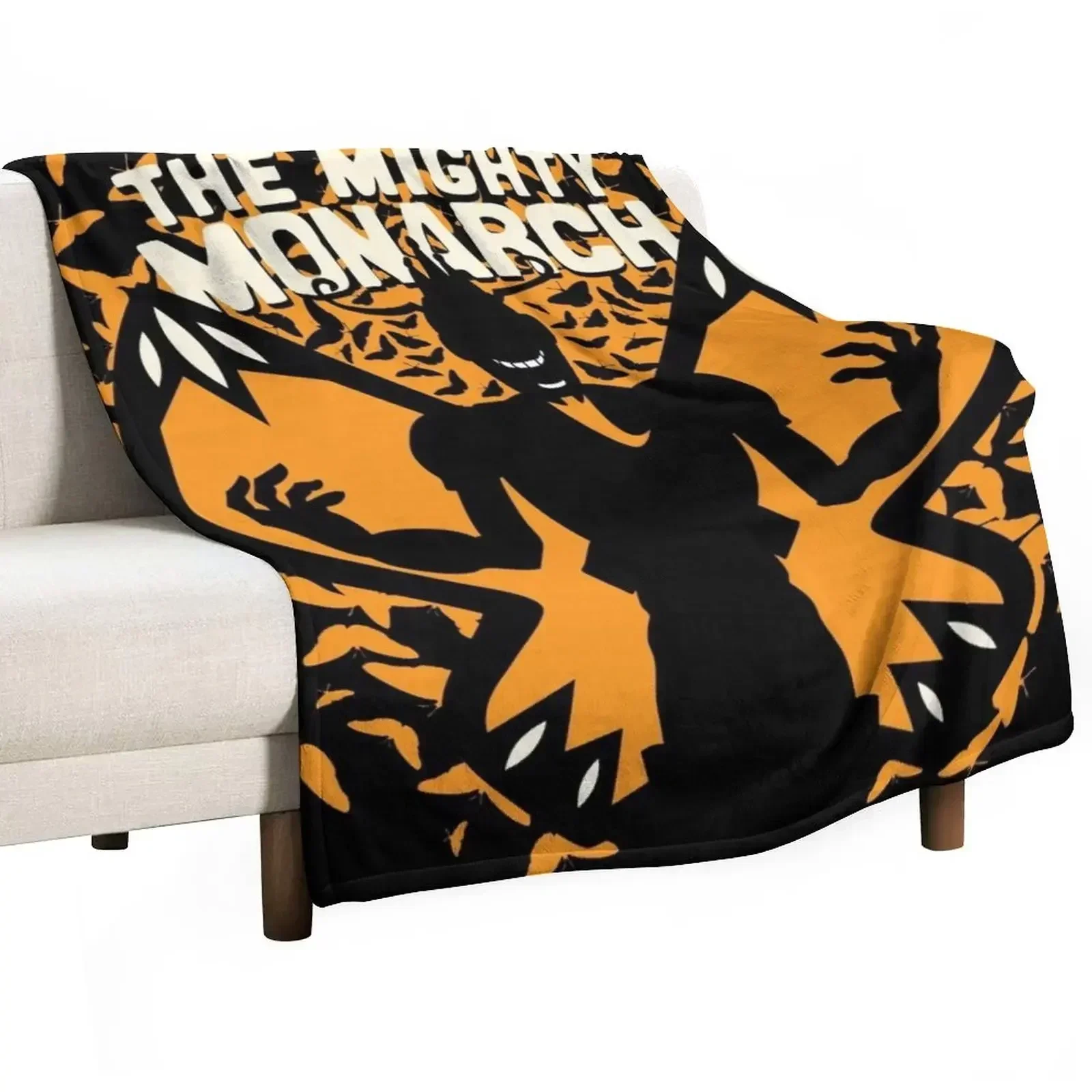 The Mighty Monarch - Venture Bros Team Monarch Throw Blanket Blankets For Baby for babies Cute Plaid Plaid Blankets