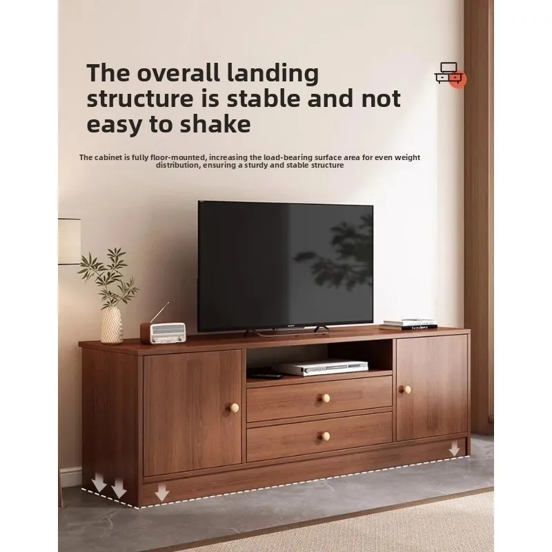 

Corner Rest 43.3 Inches (110 Cm) Wide Natural Lowboard Storage Movable Shelf Customer Assembly TV Stand