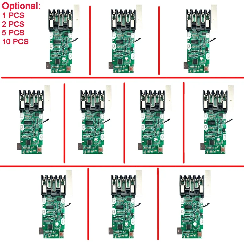 

For M18 PCB Charging Protection Circuit Board For Milwaukee 18V 3Ah 4Ah 5Ah 6Ah Li-ion Battery PCB Board Motherboard 48-11-1811