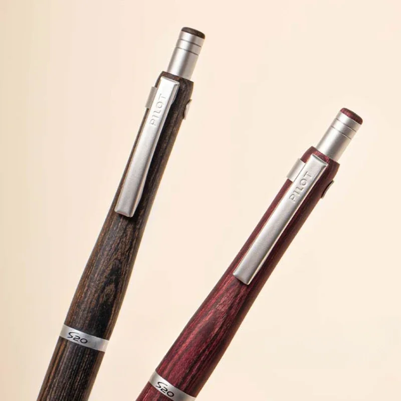 

Японские гелевые ручки Pilot Wood, черные, 0.7 мм, с деревянным корпусом, роллерные, милый дизайн, для профессионалов, роскошные шариковые ручки